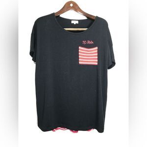 Piko Womens NC State short Sleeve Stretch T-Shirt 2XL